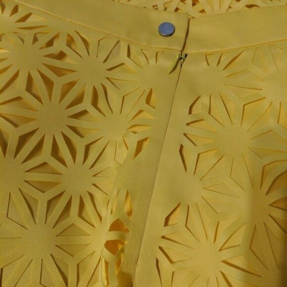 Paskal Double Layered Laser Cut Out Skirt - Picture 4 of 8